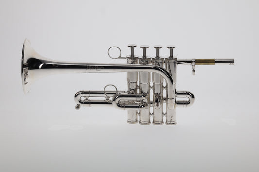 Blackburn Bb/A Piccolo Long Bell Trumpet 4-Valve