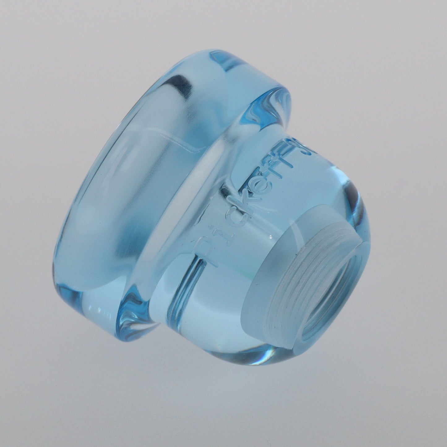 Trumpet Mouthpiece Top: Acrylic - Cirrostratus Cloud