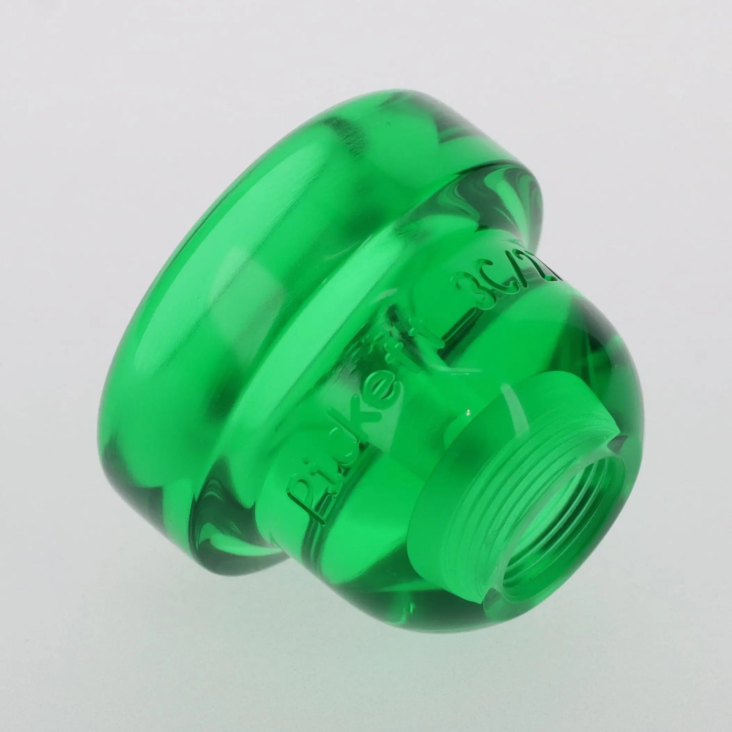 Trumpet Mouthpiece Top: Acrylic - Granny Apple Green Pickett Brass