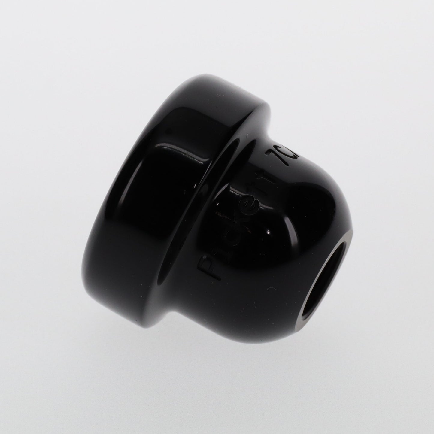 Trumpet Mouthpiece Top: Acrylic - Midnight Black