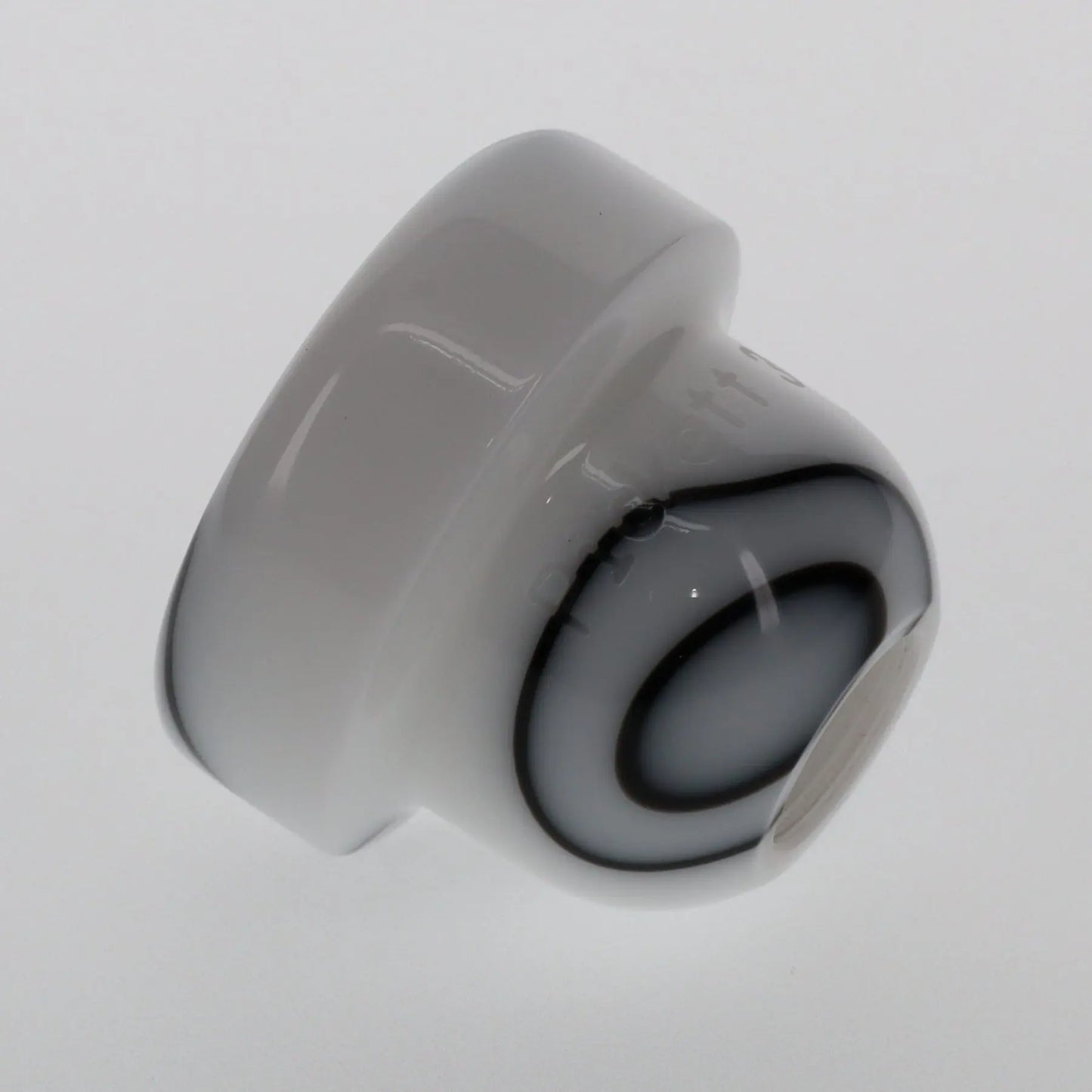 Trumpet Mouthpiece Top: Acrylic - Tuxedo Swirl Pickett Brass