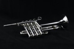 (image for) Blackburn Bb/A Piccolo Long Bell Trumpet 4-Valve