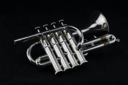 (image for) Blackburn Bb/A Piccolo Short Bell Trumpet 4-Valve