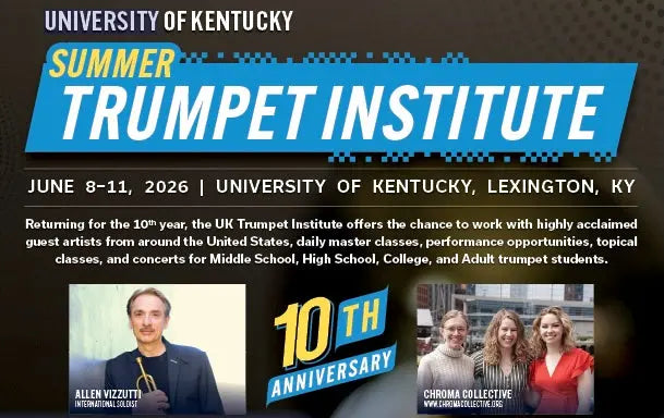 UK Summer Trumpet Institute, June 2026 Pickett Brass & Blackburn Trumpets