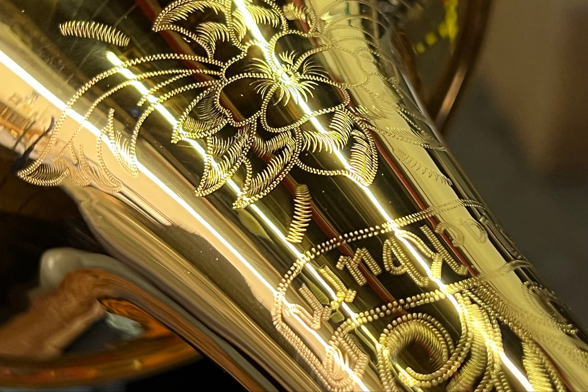 Trumpet close up