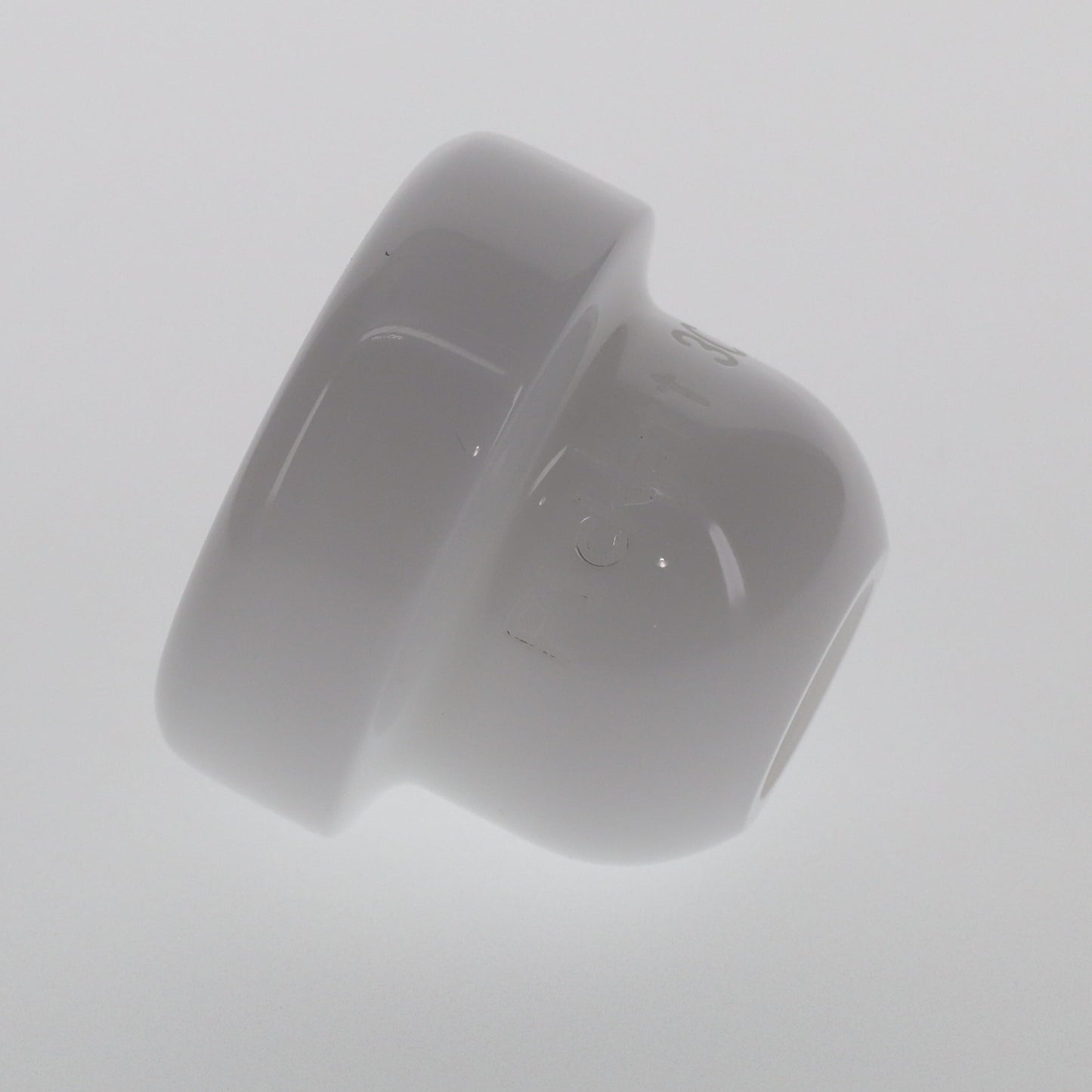 Trumpet Mouthpiece Top: Acrylic - Arctic White