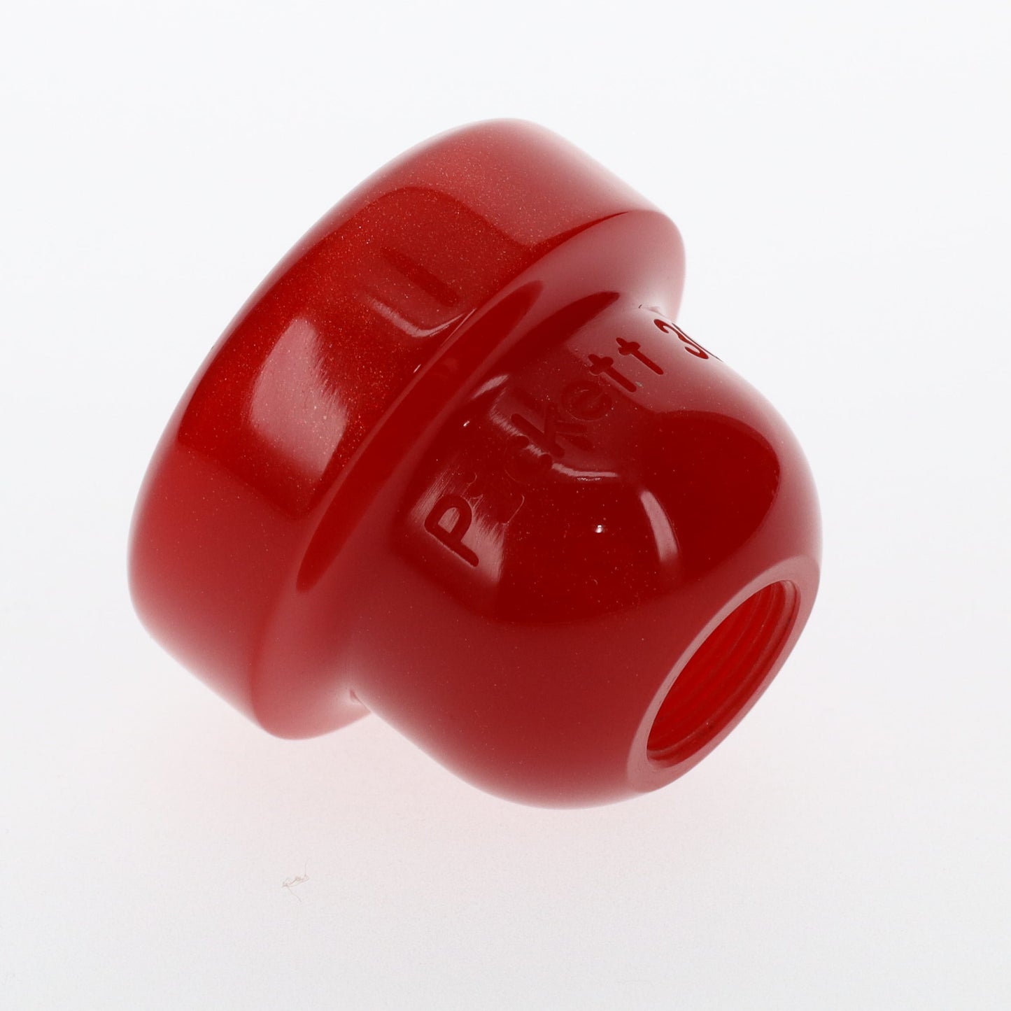 Trumpet Mouthpiece Top: Acrylic - Cinnabar