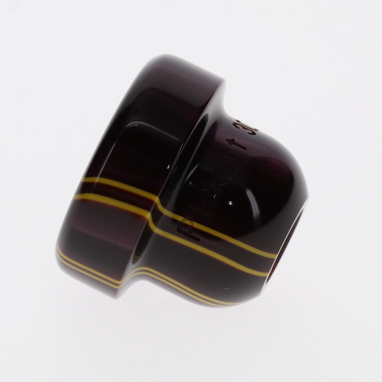 Trumpet Mouthpiece Top: Acrylic - Cosmic Ray