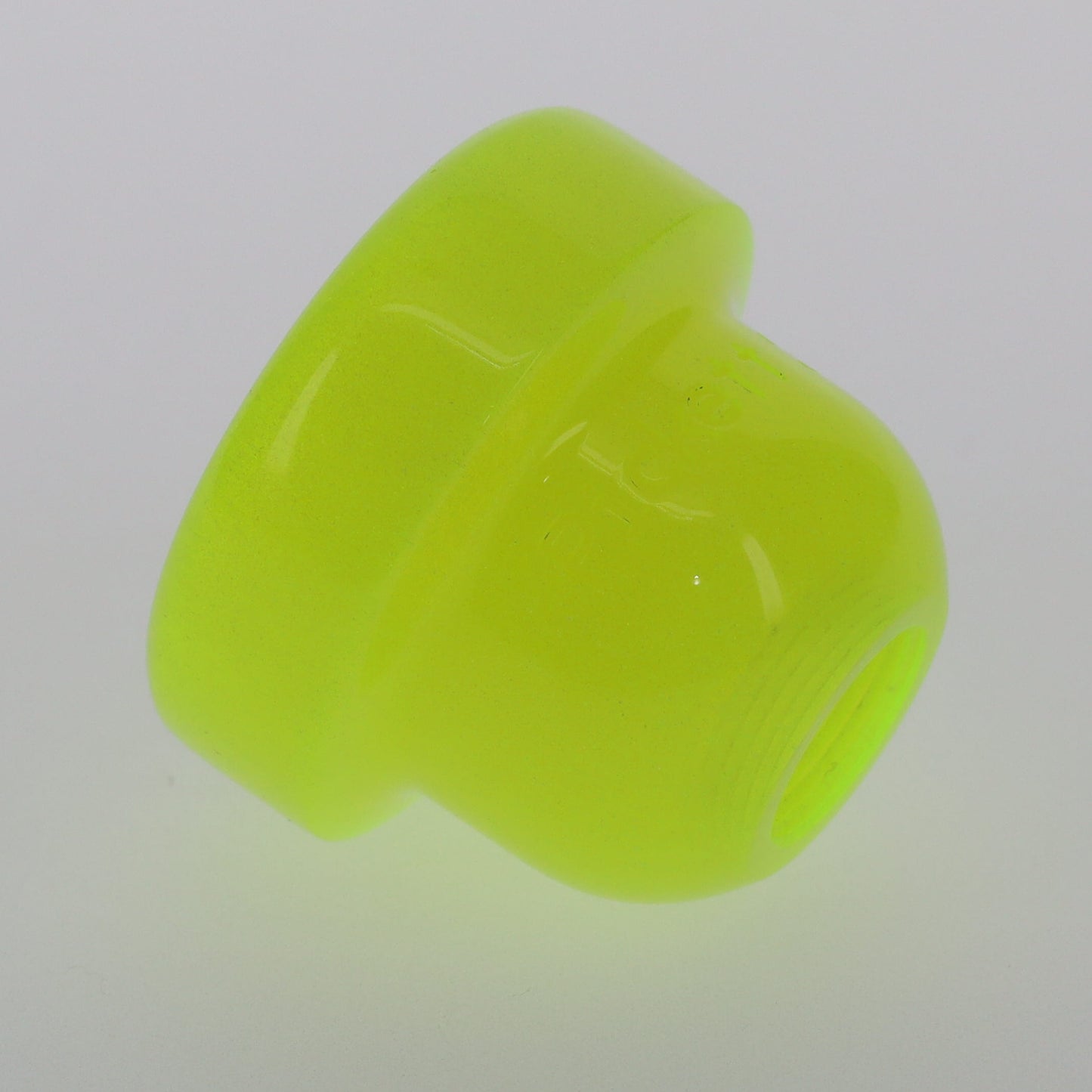 Trumpet Mouthpiece Top: Acrylic - Electric Yellow