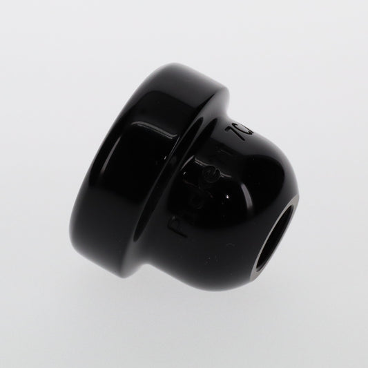 Trumpet Mouthpiece Top: Acrylic - Midnight Black